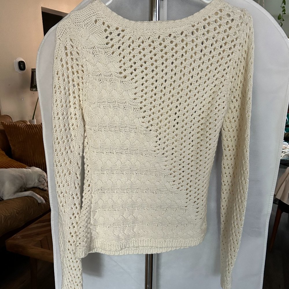 Eyelet Sweater